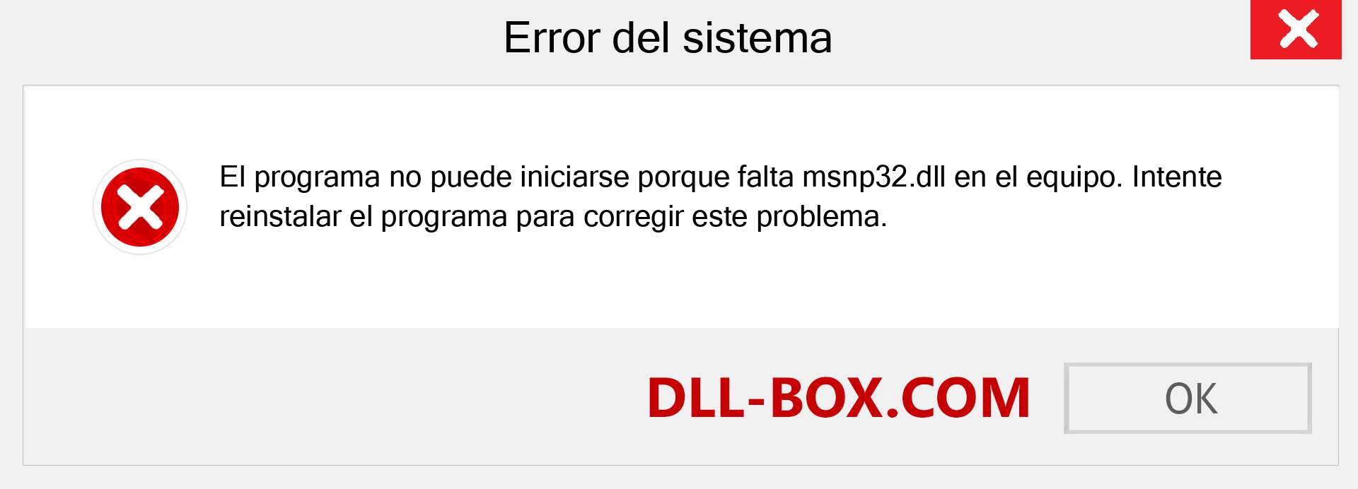 ¿Falta el archivo msnp32.dll ?. Descargar para Windows 7, 8, 10 - Corregir msnp32 dll Missing Error en Windows, fotos, imágenes